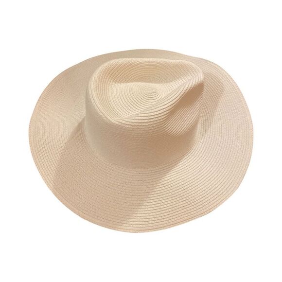 The Native Co White Cowboy Hat - 55 cm /XS white straw , NWOT , made iAr…